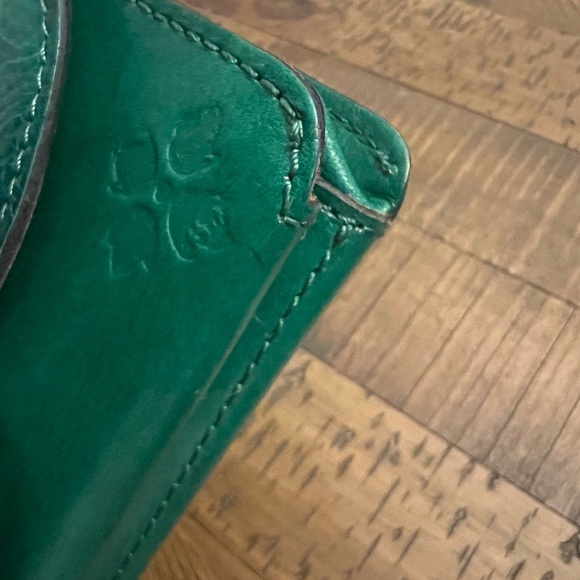 Patricia Nash Green Leather Bag - Picture 6 of 6
